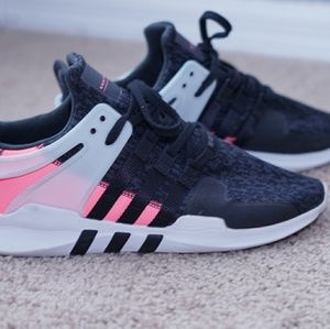 Adidas EQT support black/turbo pink Size 11.